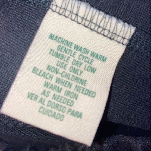 St Johns Bay Crop Pants Stretch Spandex Capri Leggings Elastic Cotton - Picture 4 of 4